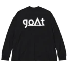 goAtのgoAtオリジナルグッズ：ブラック ビッグシルエットロングスリーブTシャツ