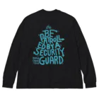 KEIBI-INのbe patrolled by a security guard ビッグシルエットロングスリーブTシャツ