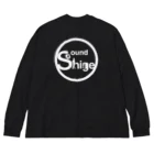 茂。のSound Shige. ビッグシルエットロングスリーブTシャツ