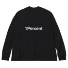 1Percentの1percent ビッグシルエットロングスリーブTシャツ