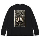 Skull sectionのドクロの木 Big Long Sleeve T-Shirt