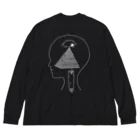 maru-欒の人 Big Long Sleeve T-Shirt