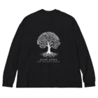 SLOW DoWN333の SLOWDoWN TREE LOGO WEAR ビッグシルエットロングスリーブTシャツ