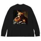 Creaturesの食べるチワワ Big Long Sleeve T-Shirt