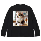 Creation CATのゴージャスCAT Big Long Sleeve T-Shirt