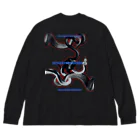 だっくのcollageart storeのρ henomenon Big Long Sleeve T-Shirt