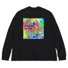 Purple Pearlのescaping reality Big Long Sleeve T-Shirt