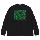 8m【アトリエvesii】のさがして　コケガエル Big Long Sleeve T-Shirt