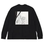 niko's shopの描きかけの花たち Big Long Sleeve T-Shirt