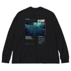 ノブ太のアパレルのDeep Web Big Long Sleeve T-Shirt