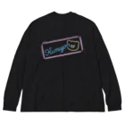 ふるりかのネオンくまごん Big Long Sleeve T-Shirt