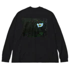 道の草の花と蕾 Big Long Sleeve T-Shirt