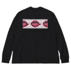 51015のplum lip Big Long Sleeve T-Shirt