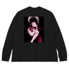 白玉フルーツポンチのstrawberryちゃん🍓 Big Long Sleeve T-Shirt