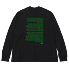 非ユークリッド幾何学を考える kodaisakanaのIQ3 Big Long Sleeve T-Shirt