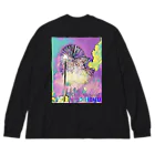 kittyu のkittyu  hanabi Big Long Sleeve T-Shirt