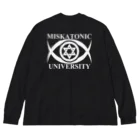 AURA_HYSTERICAのMISKATONIC UNIVERSITY Big Long Sleeve T-Shirt