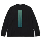 The Flos の02 Black (黒) Big Long Sleeve T-Shirt