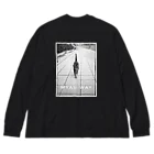 nanair_design (photo graphic)のMYAW WAY  ねこみち Big Long Sleeve T-Shirt