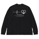 LordLy Timeのfull of passion Big Long Sleeve T-Shirt