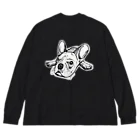 MMSANの気になるわん。 Big Long Sleeve T-Shirt