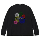 THE CANDY MARIAのSpiderweb Firework Big Long Sleeve T-Shirt