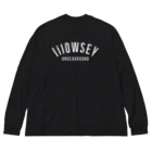 lilOWSEY UNDERGROUNDの"lilOWSEY" OG WHITE LOGO ビッグシルエットロングスリーブTシャツ