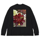 ミクロの黒法師にカミキリくん Big Long Sleeve T-Shirt