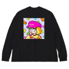 ぐだぐみとぴあのGummi girl＆bears ビッグシルエットロングスリーブTシャツ