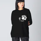 P➛fam.comのP➛KUMAちゃん(メタボＶｅｒ．) Big Long Sleeve T-Shirt