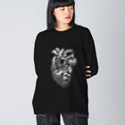 BlackZone病み市の心臓×３ Big Long Sleeve T-Shirt