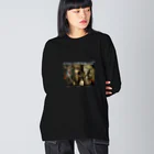 COLORS&coのCOLORS&co 大天使ミカエル　ラファエル　ガブリエル Big Long Sleeve T-Shirt