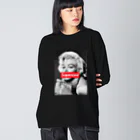 stereovisionのマリリン・モンローとsakenomi Big Long Sleeve T-Shirt