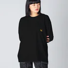 mode&modernのワンポインTシャツ Big Long Sleeve T-Shirt