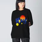 PLAY clothingのGRADATION B ① Big Long Sleeve T-Shirt