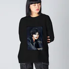 【ホラー専門店】ジルショップのエイダ姐さん❹ Big Long Sleeve T-Shirt