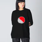  むきむき   地球生活の朝 Big Long Sleeve T-Shirt