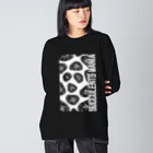 DOTEKKOのT-29 monochrome type:H-W Big Long Sleeve T-Shirt