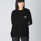 goAtのgoAtオリジナルグッズ：ブラック Big Long Sleeve T-Shirt