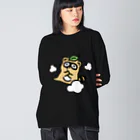 おもかわ〜おもしろい・かわいい専門店〜のトミゾーくん変化の術 Big Long Sleeve T-Shirt