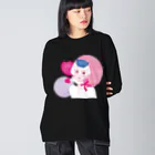 蛯原あきらのねこ耳お帽子 Big Long Sleeve T-Shirt