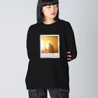 わらしゃんどのポラロイド写真（アルパカ） Big Long Sleeve T-Shirt