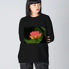 ＲＡＢＩＭＩＷの蓮の花 ビッグシルエットロングスリーブTシャツ