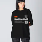 アージーのリアルフットボール ドイツ Big Long Sleeve T-Shirt