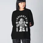 RAD_CREATIVE_LABの玩具星 -GANGSTA- Big Long Sleeve T-Shirt