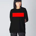 ギャングさんの四角い赤いやつ Big Long Sleeve T-Shirt