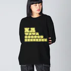 KAWAGOE GRAPHICSの世界の都市シリーズ　３　川越 Big Long Sleeve T-Shirt