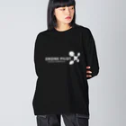 TRADECOM JAPANのDrone Pilot Wide B Big Long Sleeve T-Shirt