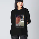 チートイツ木下のミーム風自画像(透過) Big Long Sleeve T-Shirt