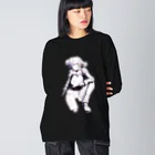 guitarsのMechako (Dameged) ビッグシルエットロングスリーブTシャツ